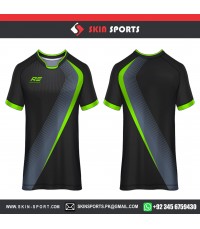 GREEN BLACK MILES   SOCCER JERSEYS